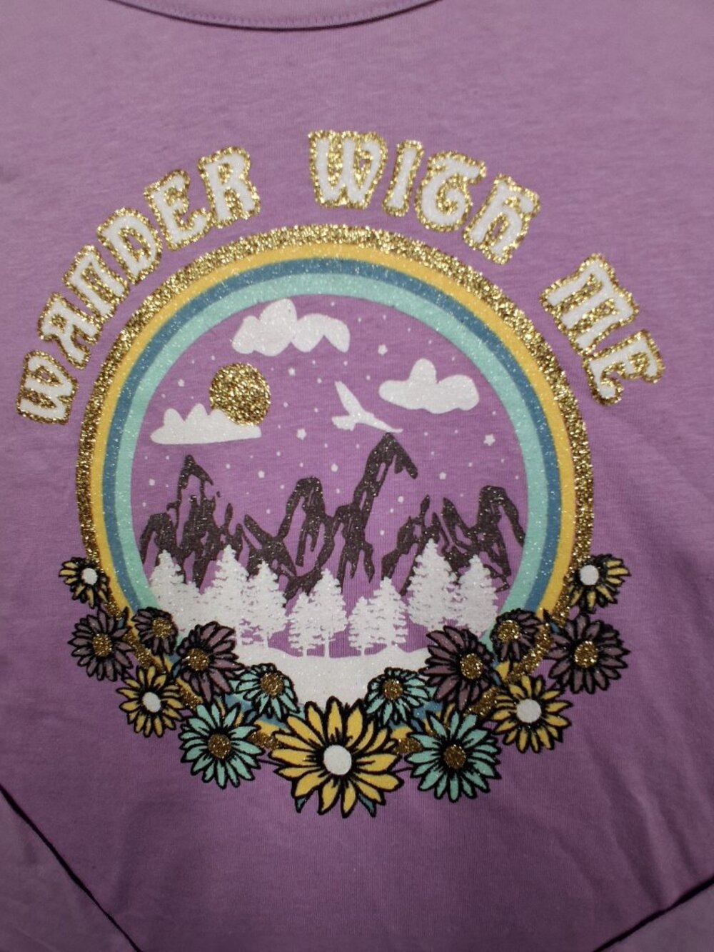 Wallflower Girl girls shirt size 10/12 multicolored  new with tags